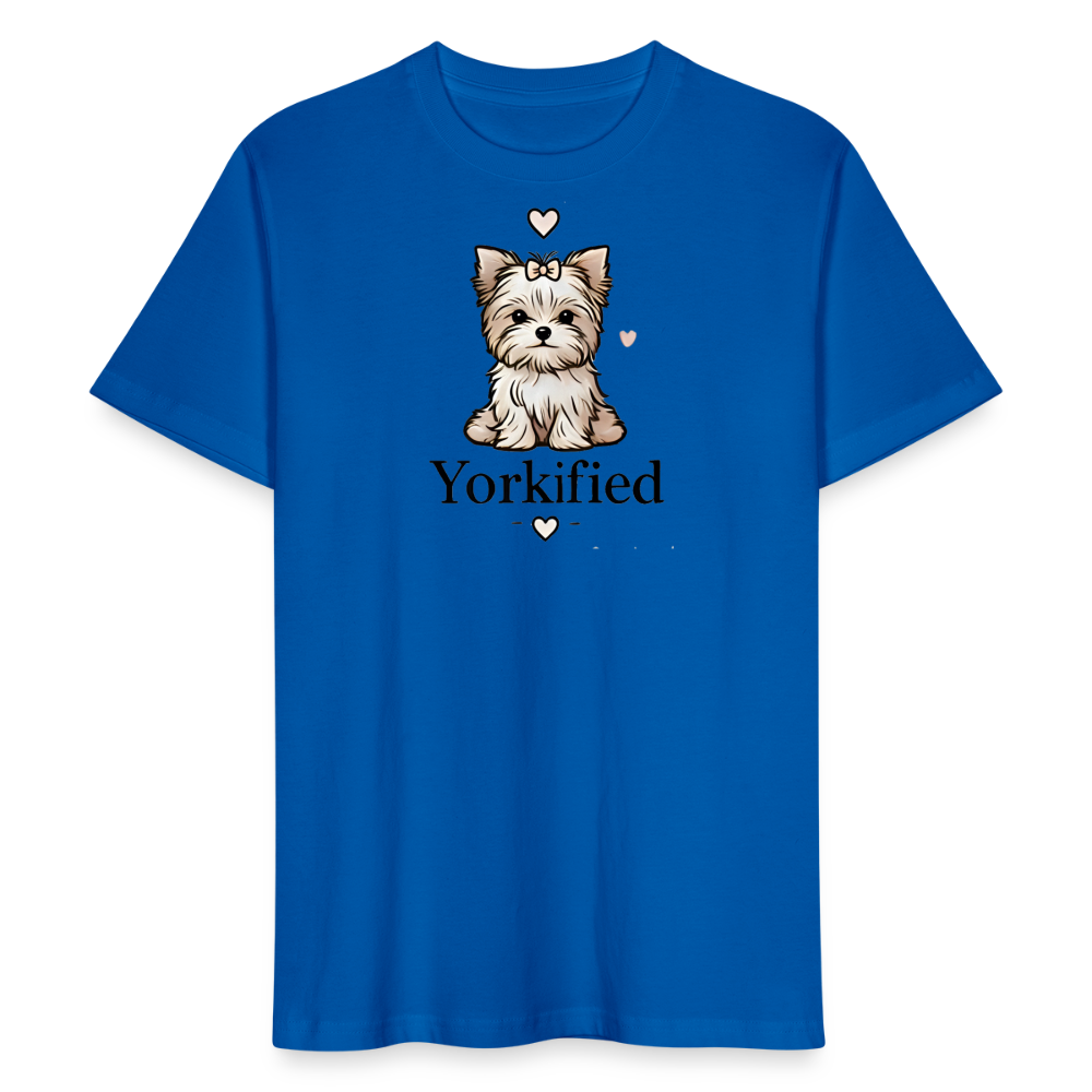 Yorkified Design - Organic T-Shirt - peacock-blue
