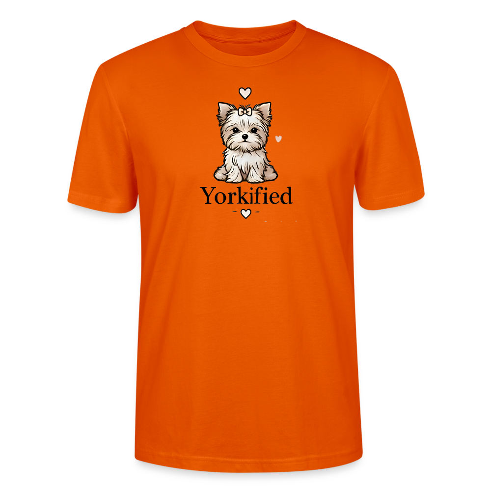 Yorkified Design - Organic T-Shirt - bright orange