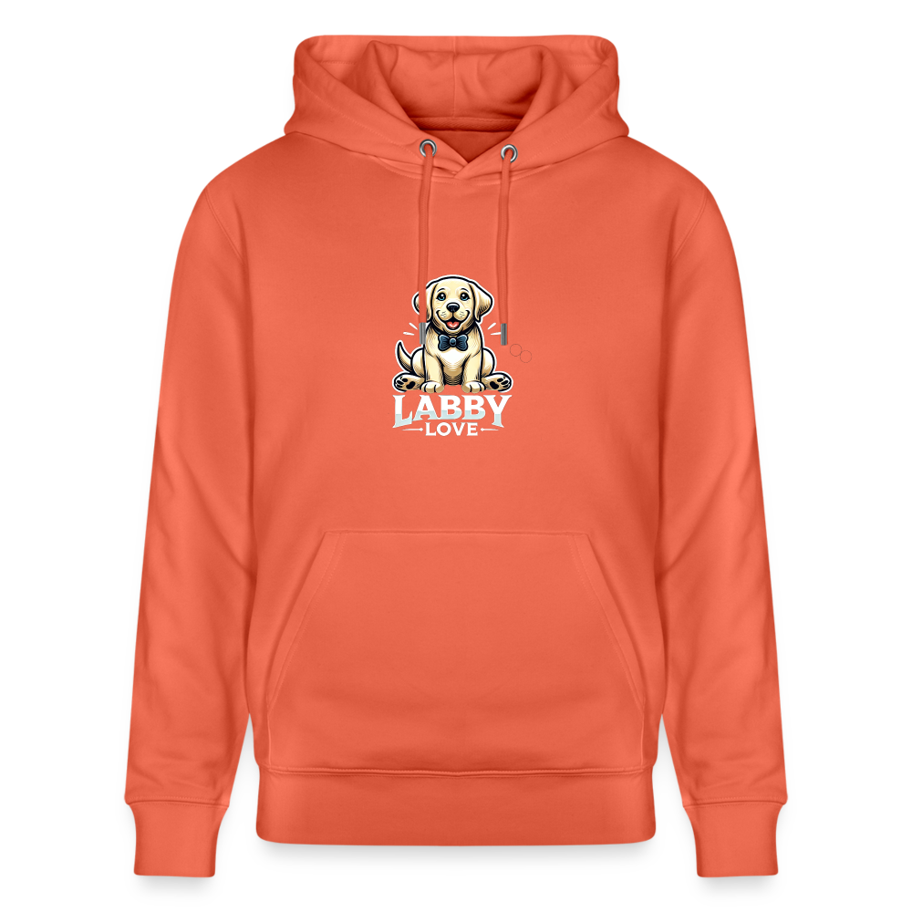 Labby Love - Organic Hoodie - light red