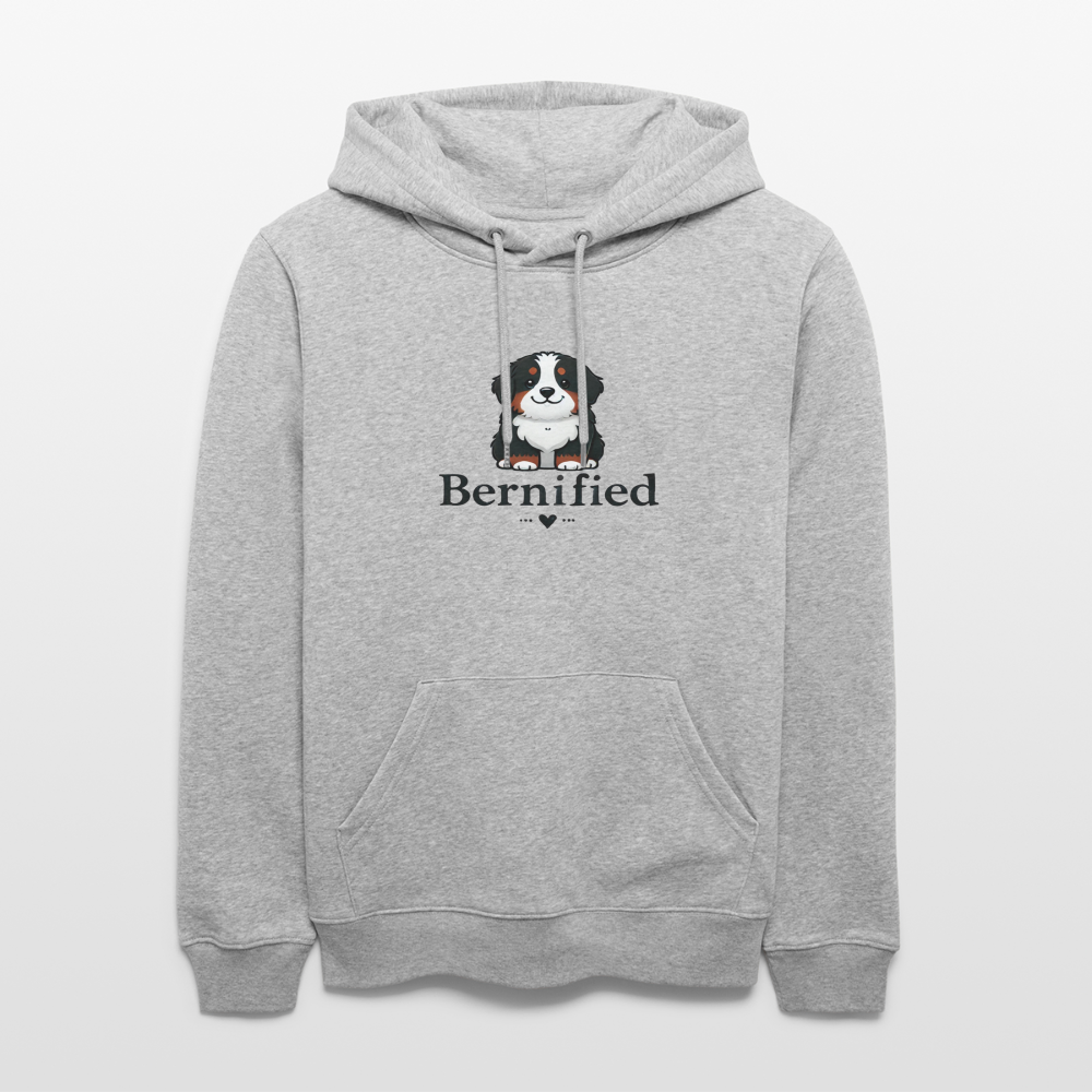 Bernified Design - Organic Hoodie - heather grey