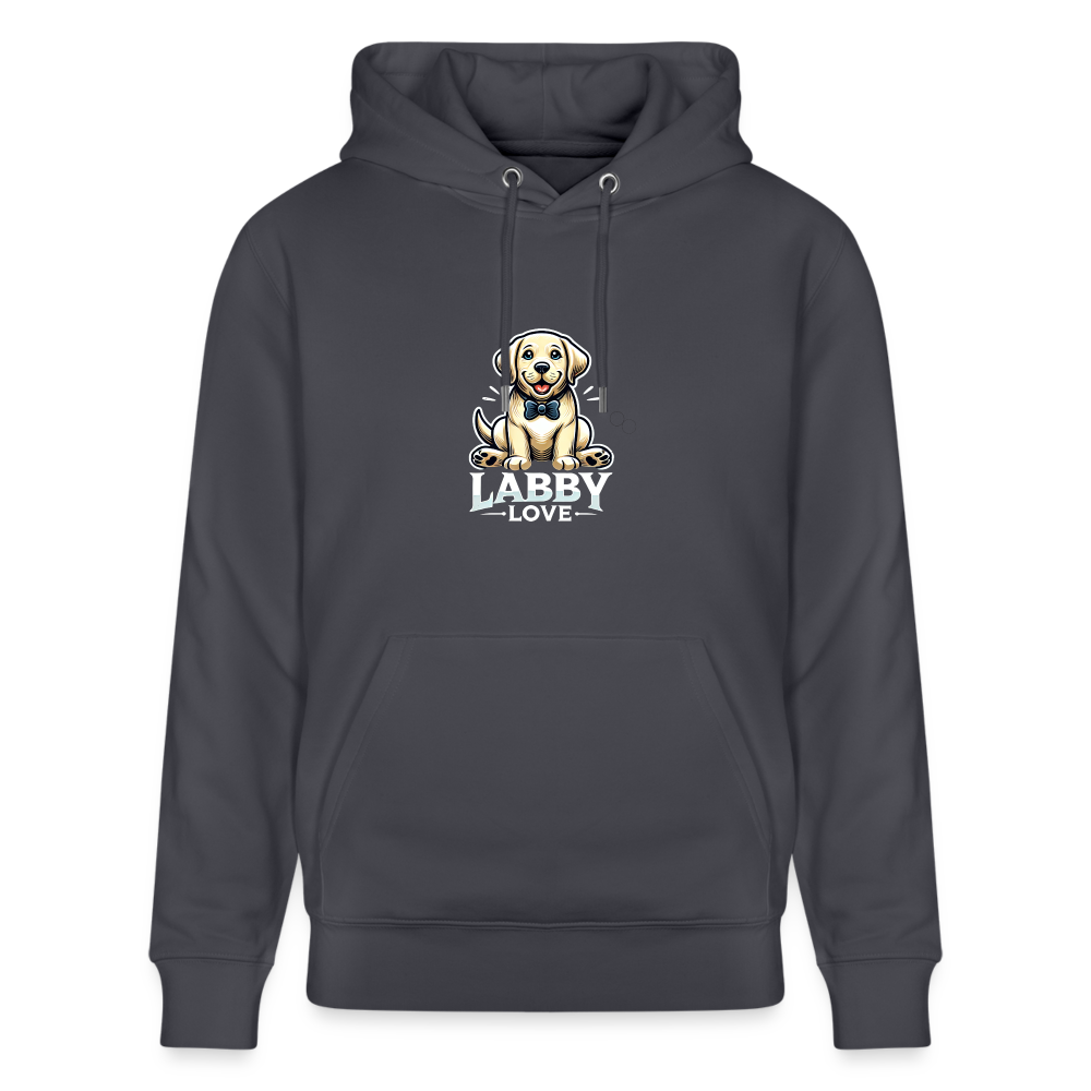 Labby Love - Organic Hoodie - indigo blue