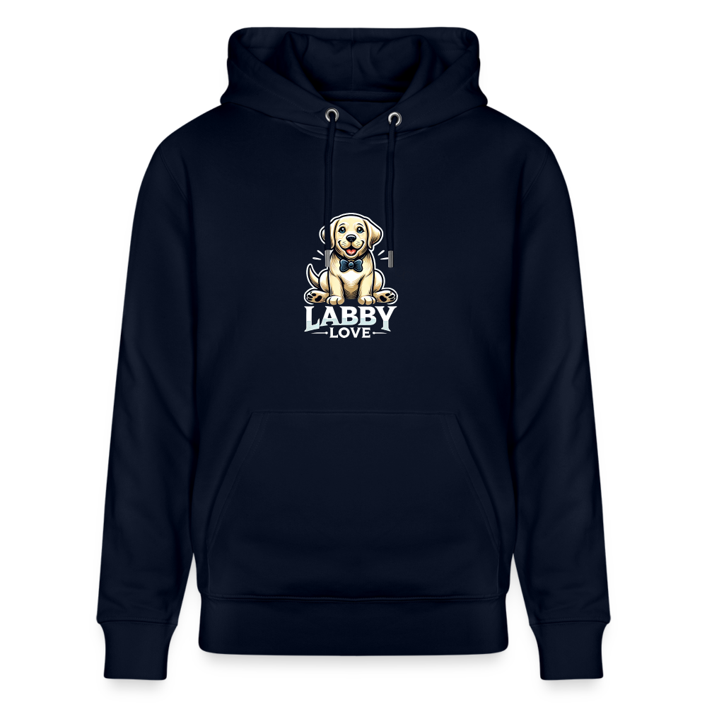 Labby Love - Organic Hoodie - navy