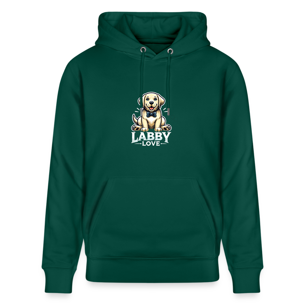 Labby Love - Organic Hoodie - forest